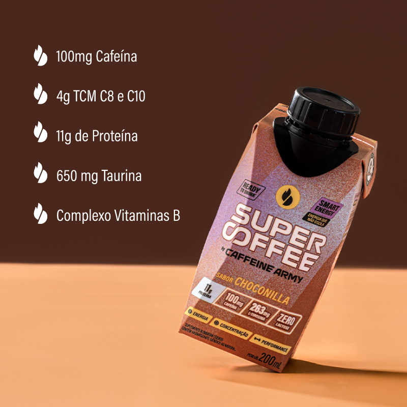 SuperCoffee Choconilla Pronto Para Beber