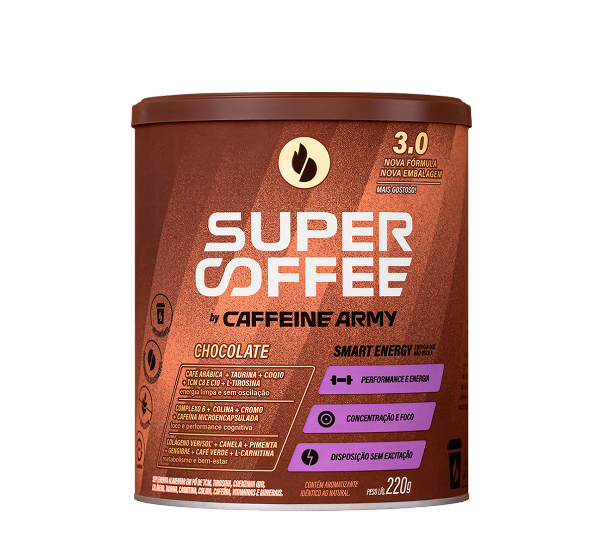 SuperCoffee Chocolate 220g