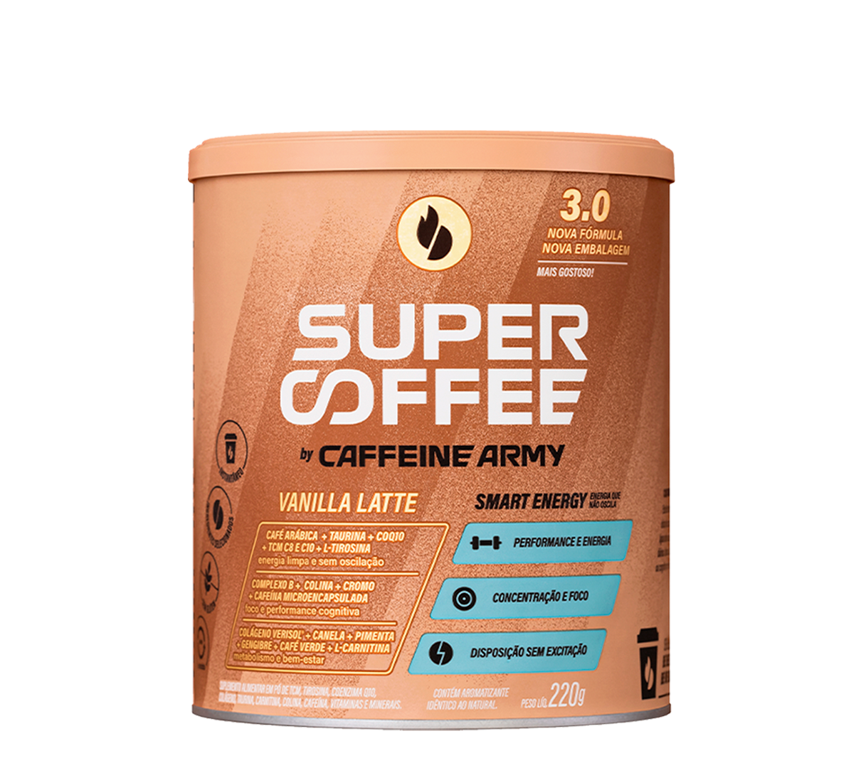 SuperCoffee Vanilla Latte 220g