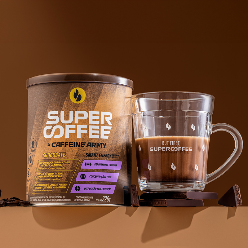 SuperCoffee Chocolate 220g