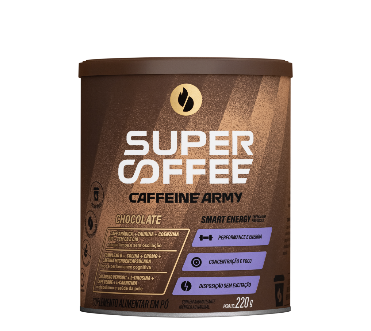 SuperCoffee Chocolate 220g