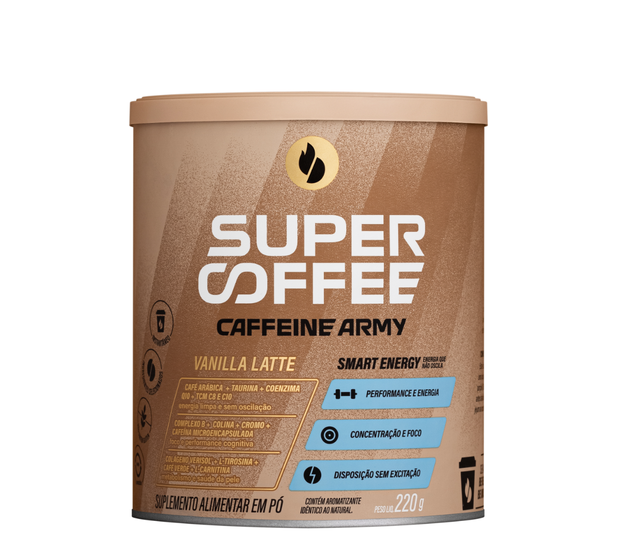 SuperCoffee Vanilla Latte 220g